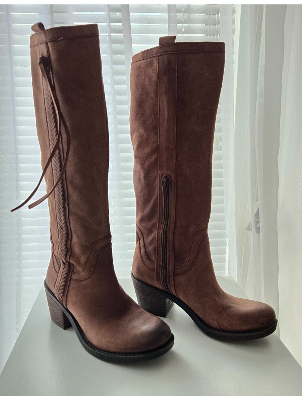 Nine West Vathora Knee High Boots New in Box 7M